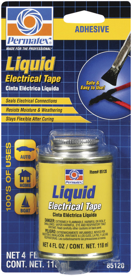 Permatex 85120 Liquid Electrical Tape 4 Oz