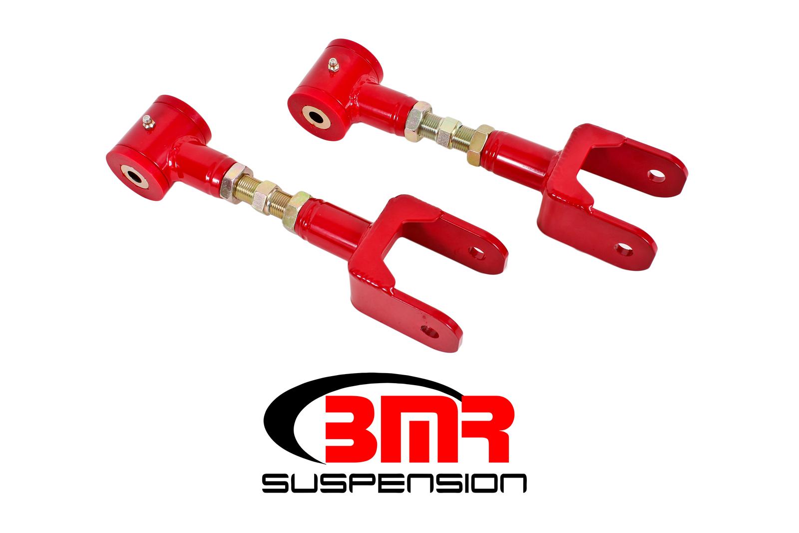 Bmr Suspension Utca040r   Upper Control Arms  On Car Adjustable  Polyurethane